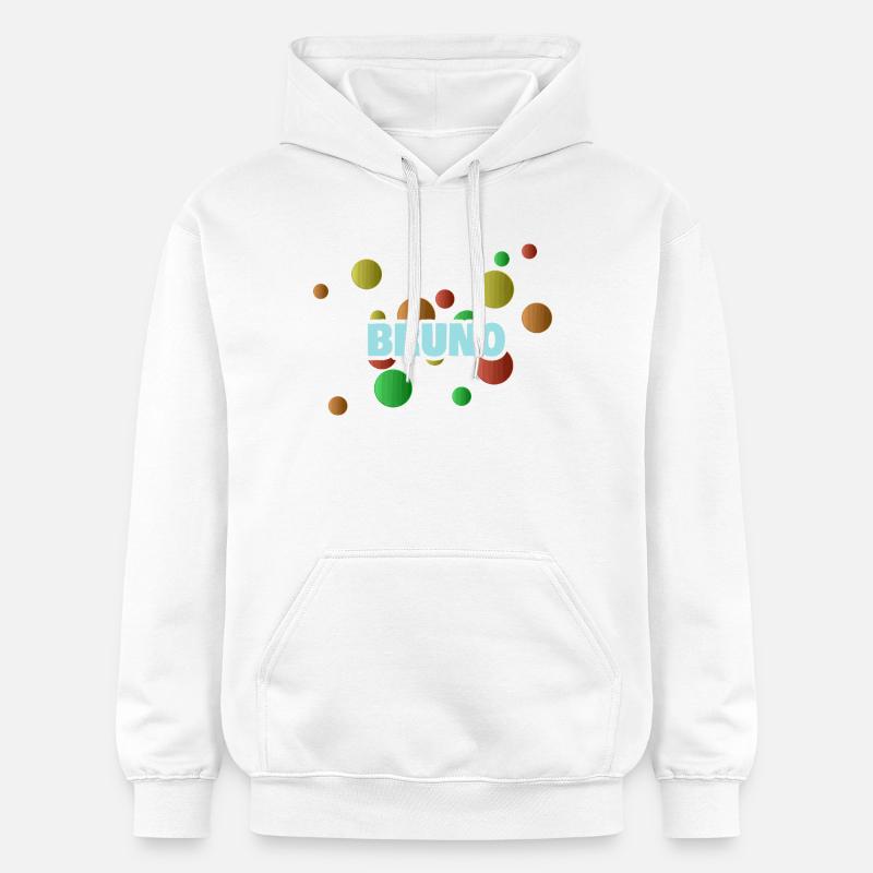 Bruno - Sweat à capuche Softstyle® Gildan Unisexe - blanc