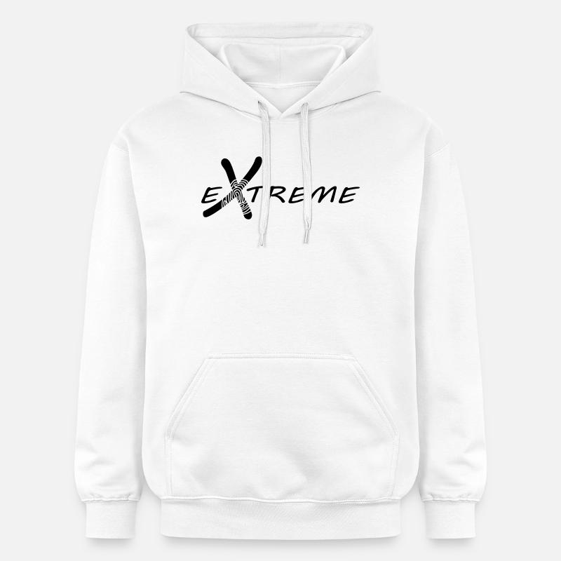 Excès - Sweat à capuche Softstyle® Gildan Unisexe - blanc