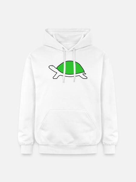 Turtle - Gildan Unisex Softstyle® Midweight Hoodie - white