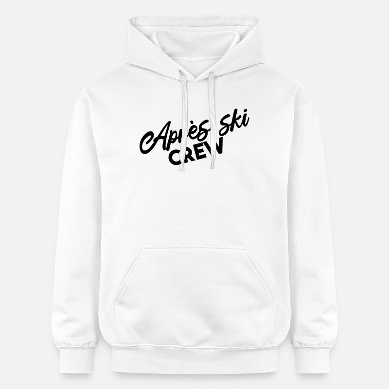 L’équipage APRÈS Ski - Sweat à capuche Softstyle® Gildan Unisexe - blanc