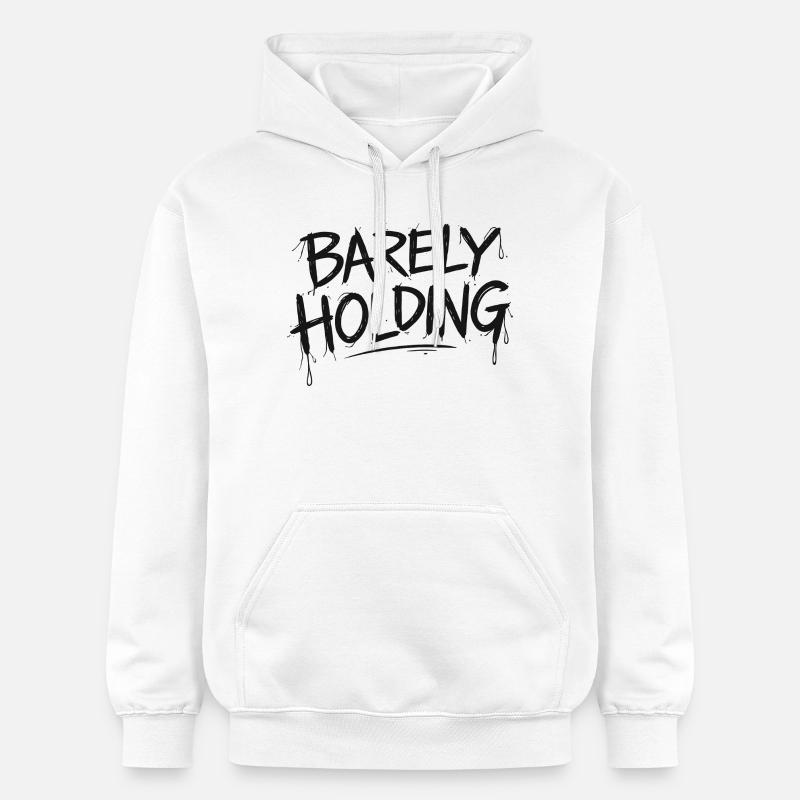 Presque pas de graffitis - Sweat à capuche Softstyle® Gildan Unisexe - blanc