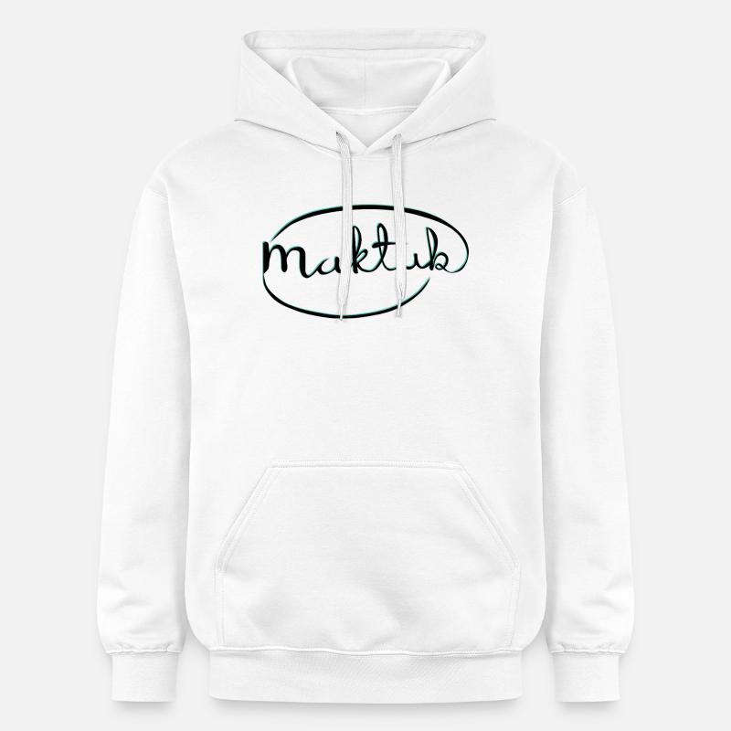 MakeKita Mint Script - Gildan Unisex Softstyle® Midweight Hoodie - white