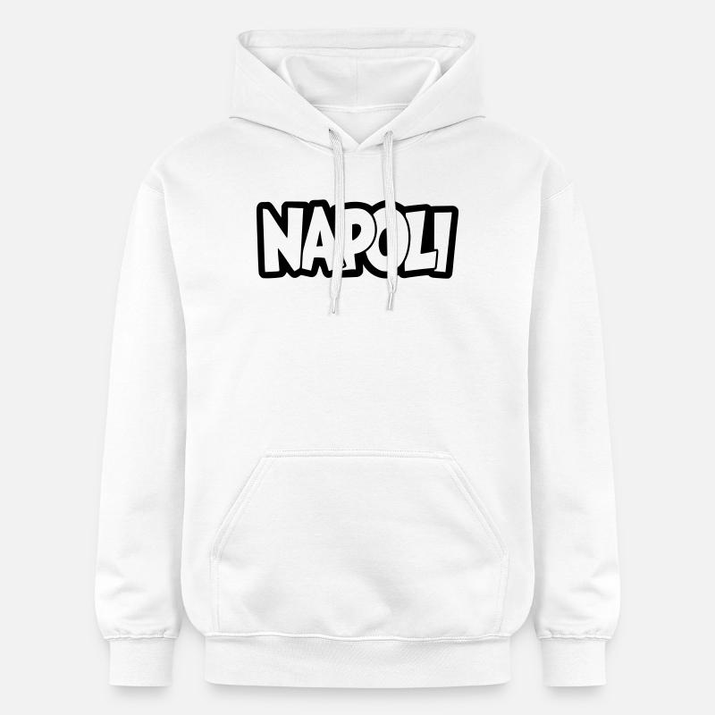 Lettrage de Naples - Sweat à capuche Softstyle® Gildan Unisexe - blanc