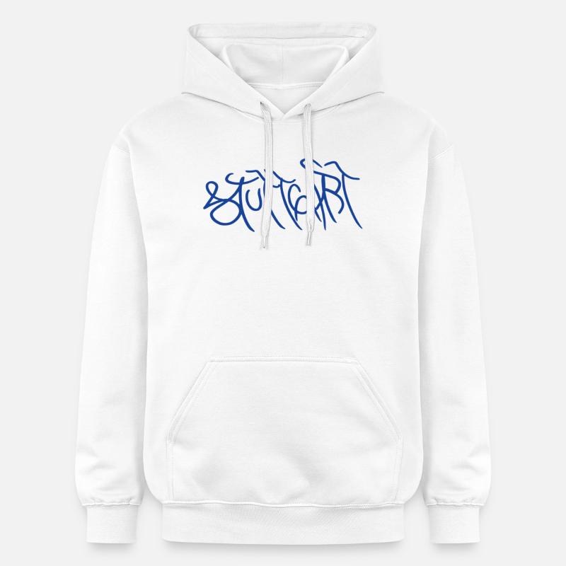 Stuttgart dans le style graffiti - Sweat à capuche Softstyle® Gildan Unisexe - blanc