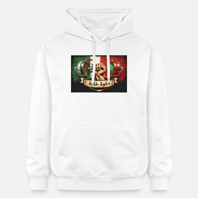 خاوة خاوة - Sweat à capuche Softstyle® Gildan Unisexe - blanc