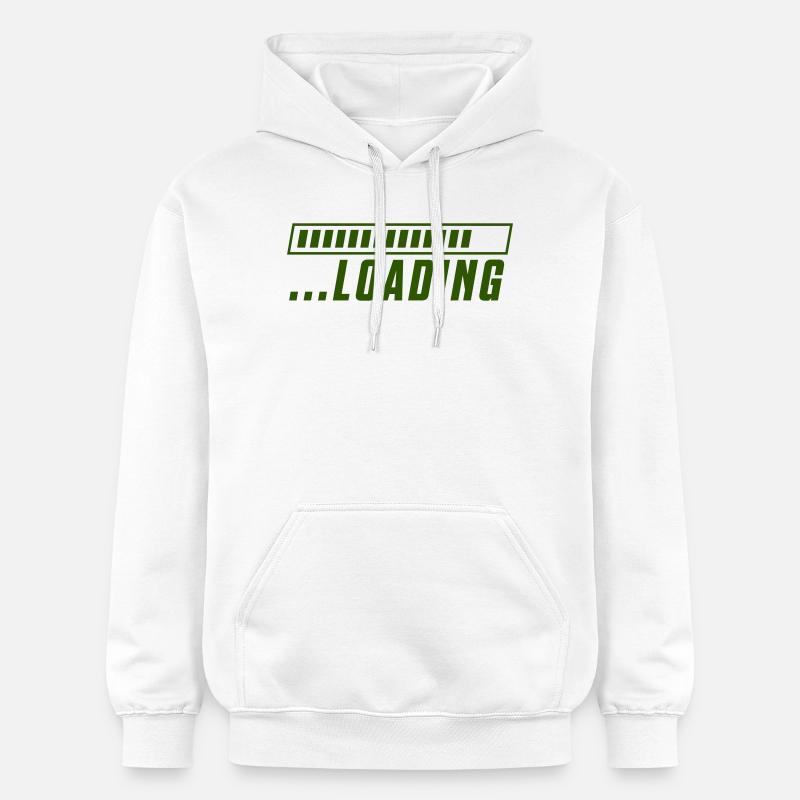 Loading - Gildan Unisex Softstyle® Midweight Hoodie - white