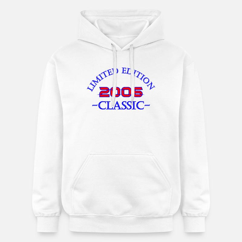 Édition Limitée Classique 2006 - Sweat à capuche Softstyle® Gildan Unisexe - blanc