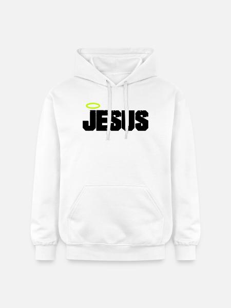 Mon Dieu - Sweat à capuche Softstyle® Gildan Unisexe - blanc