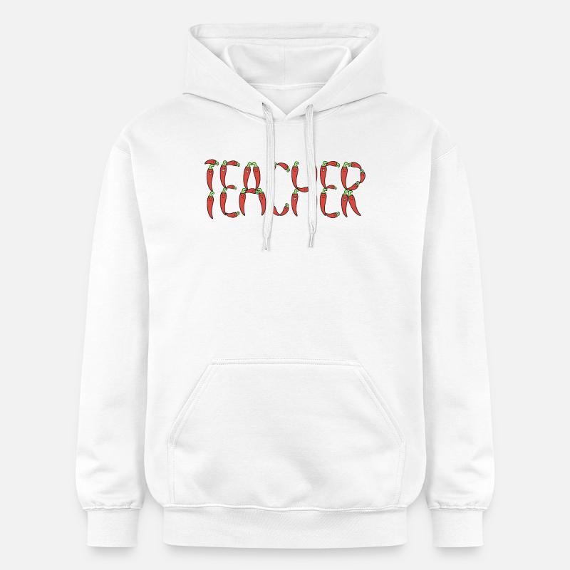 Professeur de chili - Sweat à capuche Softstyle® Gildan Unisexe - blanc