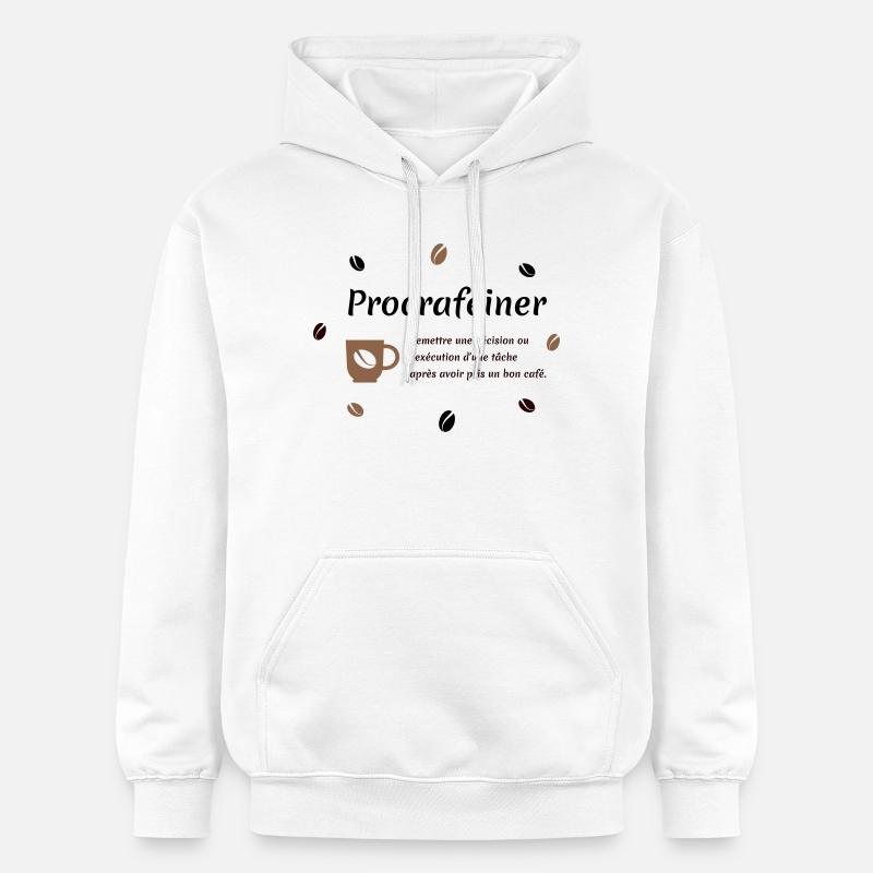 Procraféiner - Sweat à capuche Softstyle® Gildan Unisexe - blanc