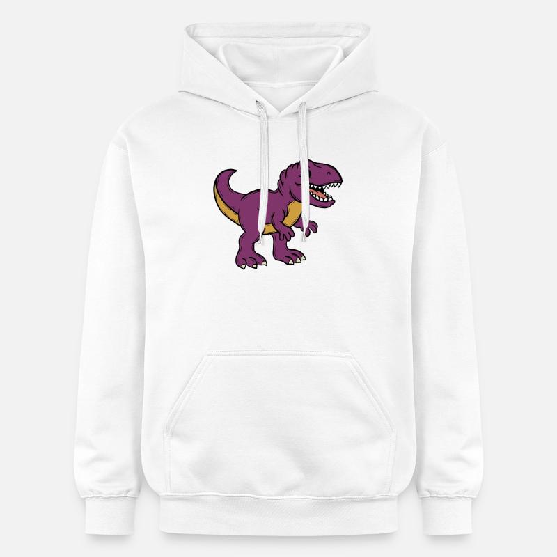 Dino - Sweat à capuche Softstyle® Gildan Unisexe - blanc