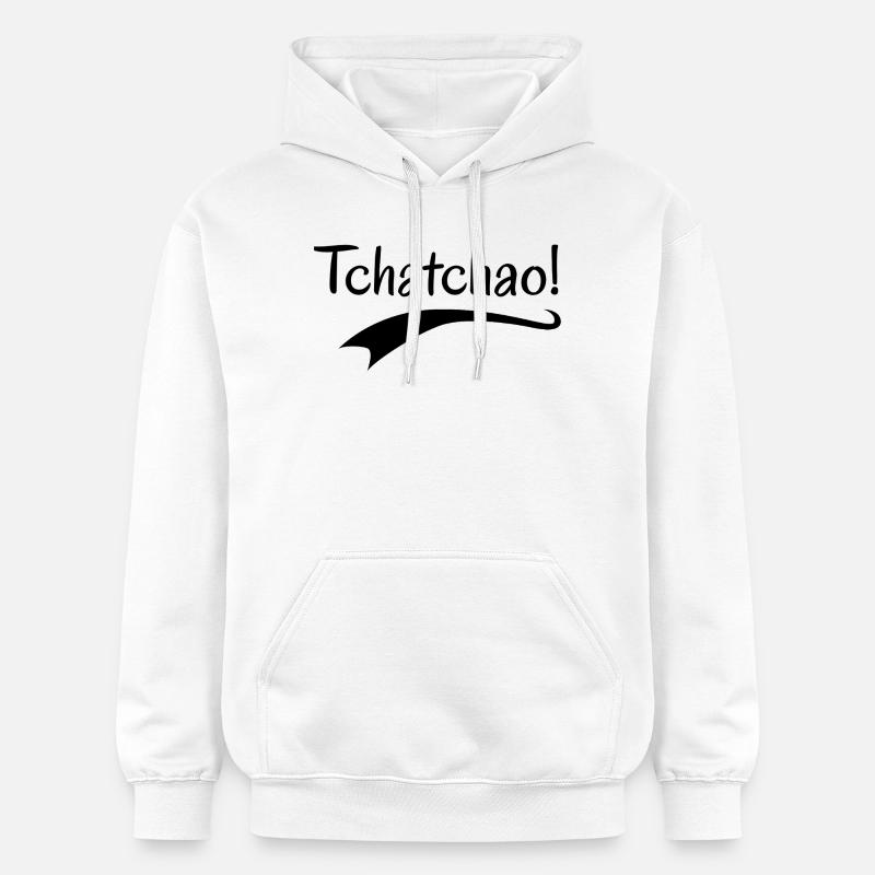 Tchatchao  - Sweat à capuche Softstyle® Gildan Unisexe - blanc