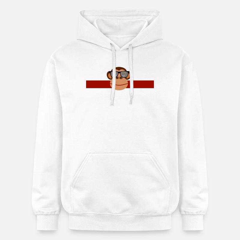 BRILL - SINGE - Sweat à capuche Softstyle® Gildan Unisexe - blanc