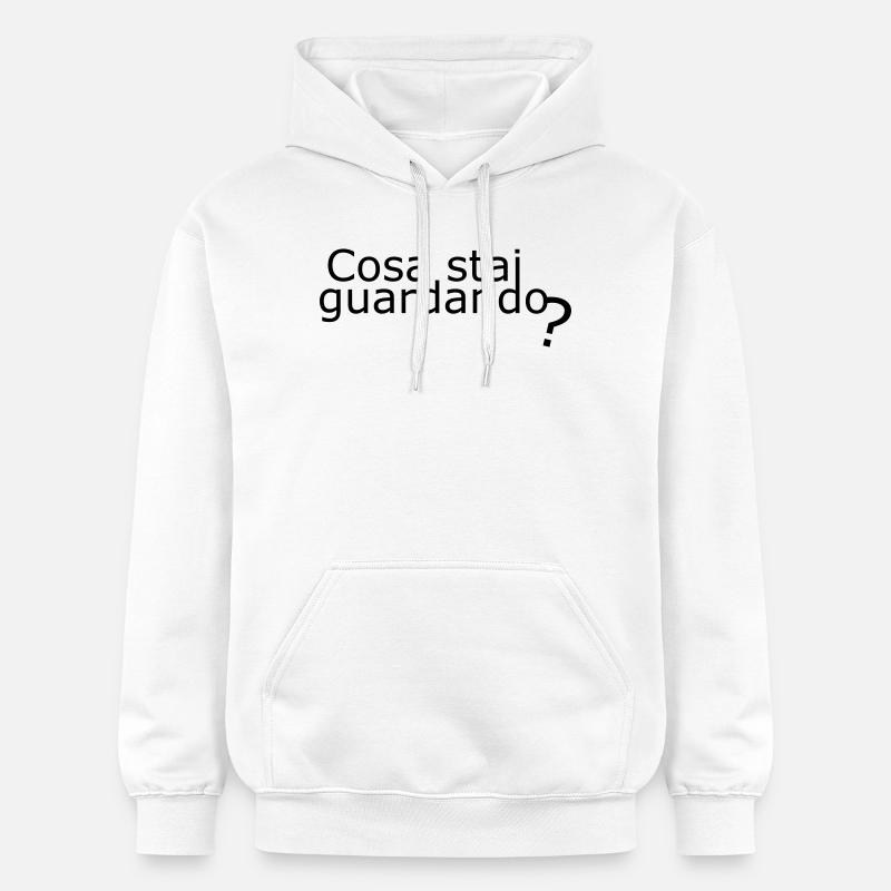 Chercher - Sweat à capuche Softstyle® Gildan Unisexe - blanc