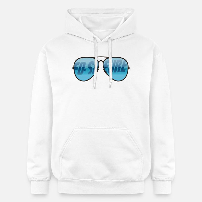 FO-SHEURE - Sweat à capuche Softstyle® Gildan Unisexe - blanc