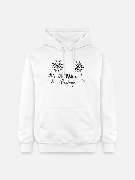 ELLATRAUM Pünktchen - The Original heavenlygoods - Gildan Unisex Softstyle® Midweight Hoodie - white