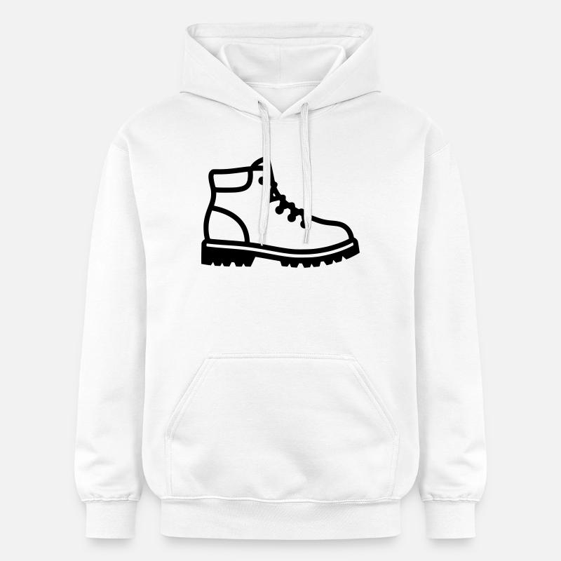 Profil de chaussures de randonnée - Sweat à capuche Softstyle® Gildan Unisexe - blanc