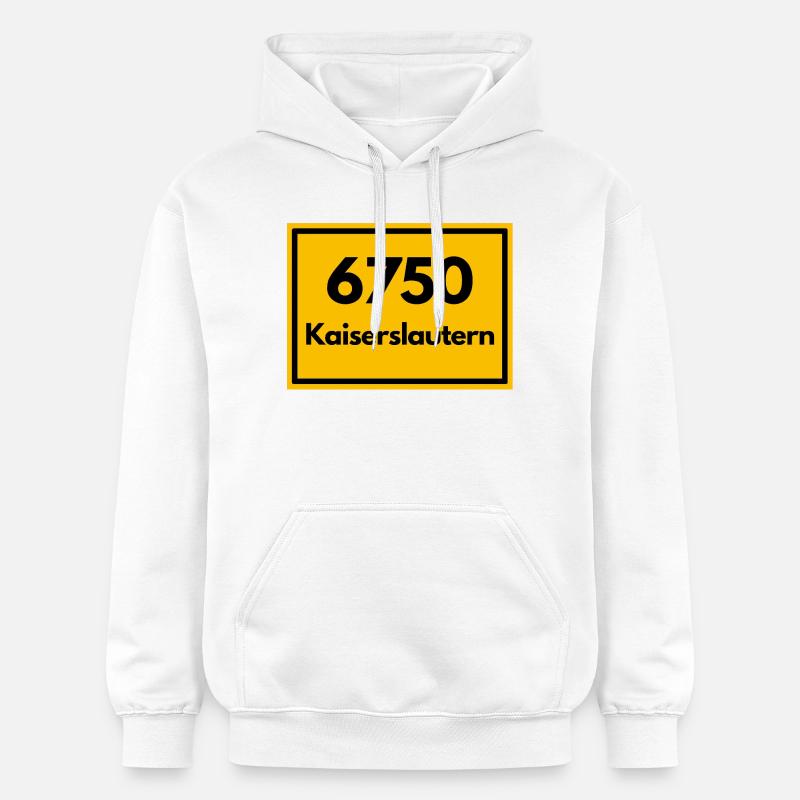 ANCIEN CODE POSTAL 6750 KAISERSLAUTERN LAUTRE - Sweat à capuche Softstyle® Gildan Unisexe - blanc
