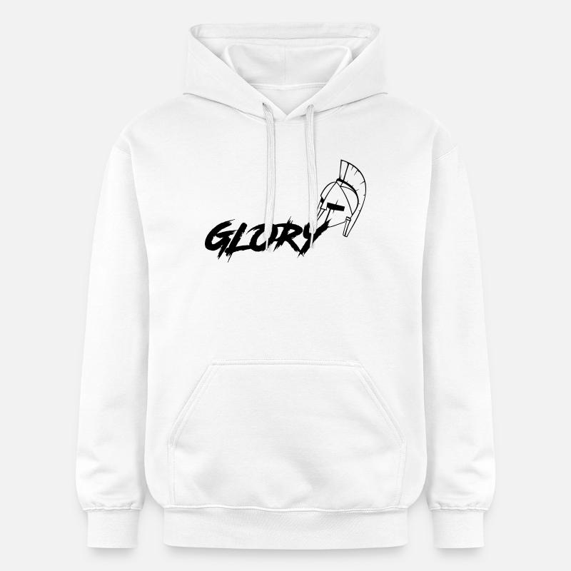 GLORY - Sweat à capuche Softstyle® Gildan Unisexe - blanc