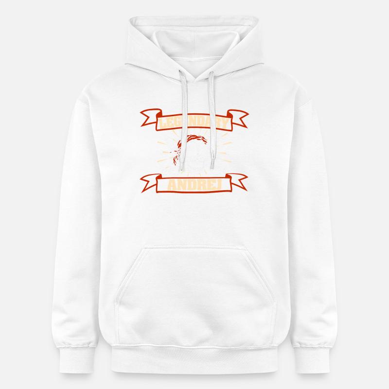 Andrej - Sweat à capuche Softstyle® Gildan Unisexe - blanc
