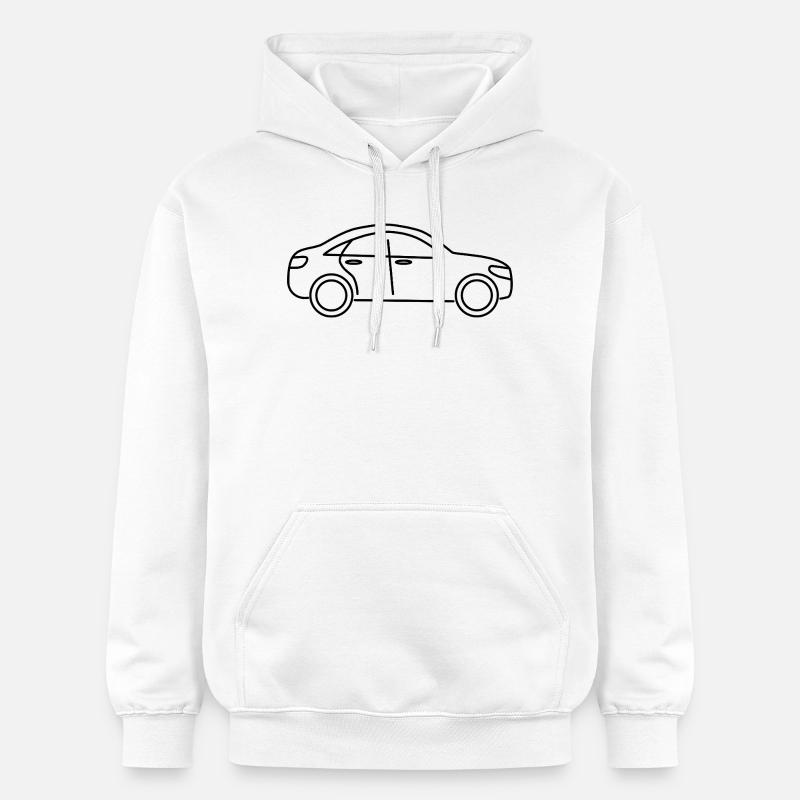 Conception de voiture - Sweat à capuche Softstyle® Gildan Unisexe - blanc