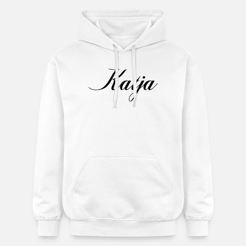 Nom Katja - Sweat à capuche Softstyle® Gildan Unisexe - blanc