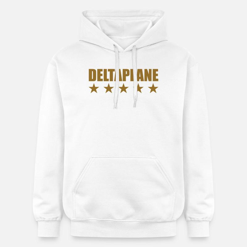 Deltaplane cinq étoiles vol libre extrême - Sweat à capuche Softstyle® Gildan Unisexe - blanc