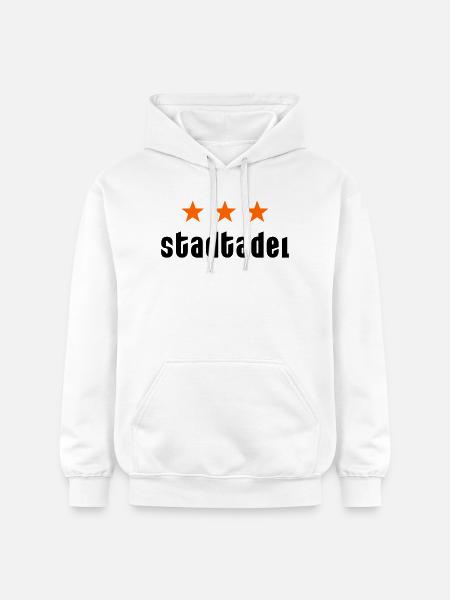 Stadtadel mit Sternen - Gildan Unisex Softstyle® Midweight Hoodie - Weiß
