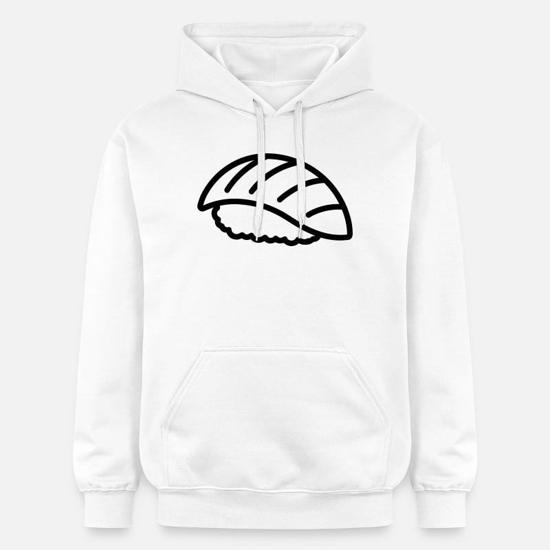 sushi - Sweat à capuche Softstyle® Gildan Unisexe - blanc