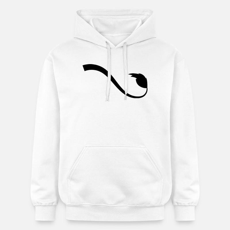 Queue de lion - Sweat à capuche Softstyle® Gildan Unisexe - blanc