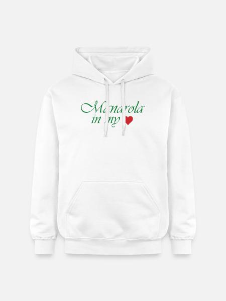 Manarola in my Heart - Gildan Unisex Softstyle® Midweight Hoodie - white