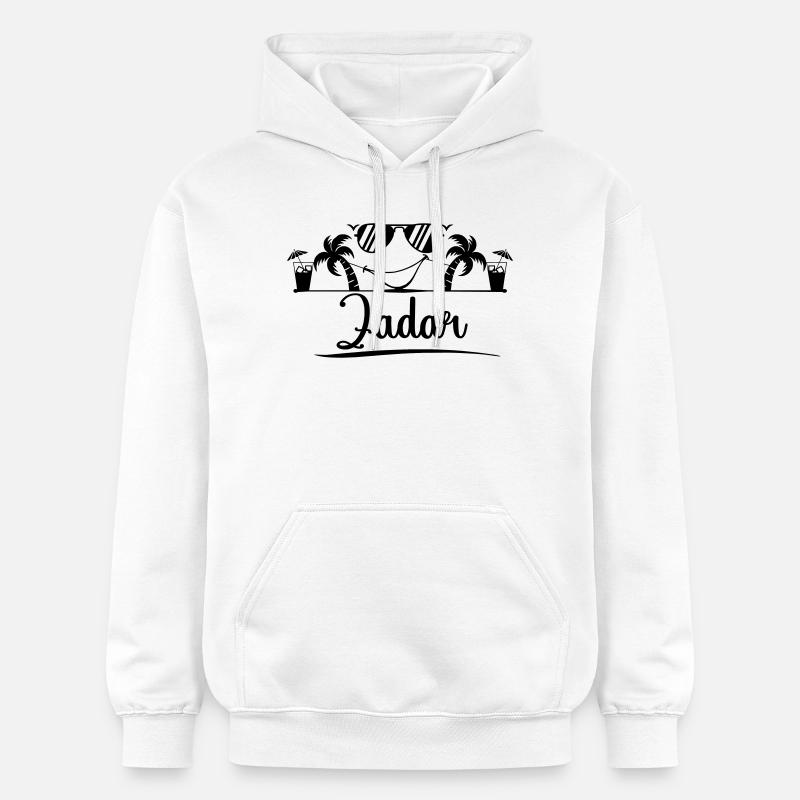 Zadar - Sweat à capuche Softstyle® Gildan Unisexe - blanc