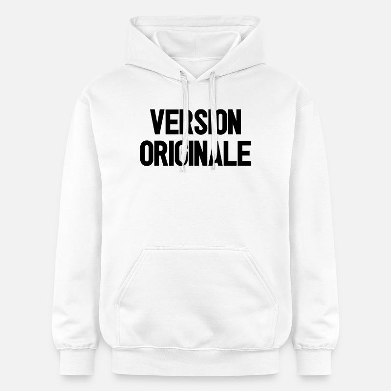 VERSION ORIGINALE !   - Sweat à capuche Softstyle® Gildan Unisexe - blanc