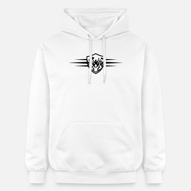 Fans acclamant l’icône - Sweat à capuche Softstyle® Gildan Unisexe - blanc