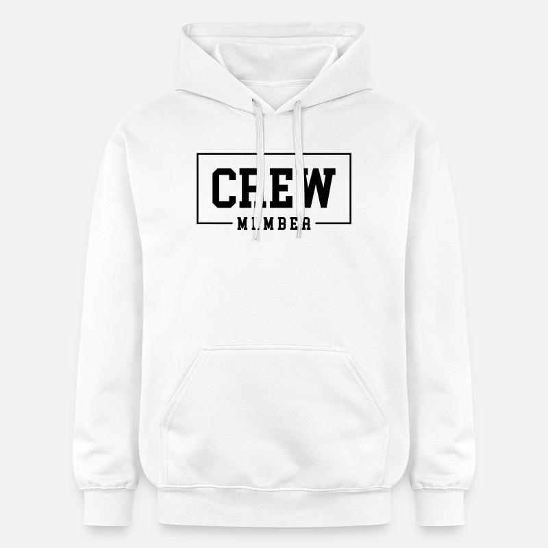 membre d’équipage - Sweat à capuche Softstyle® Gildan Unisexe - blanc