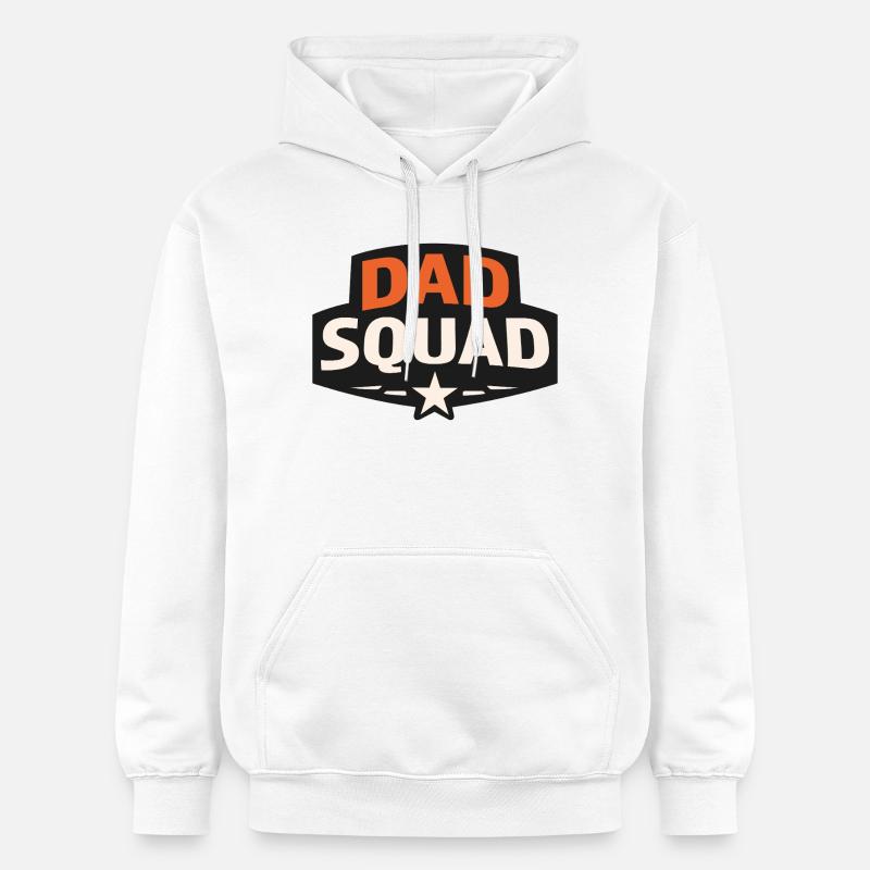 Équipe de pères - Sweat à capuche Softstyle® Gildan Unisexe - blanc