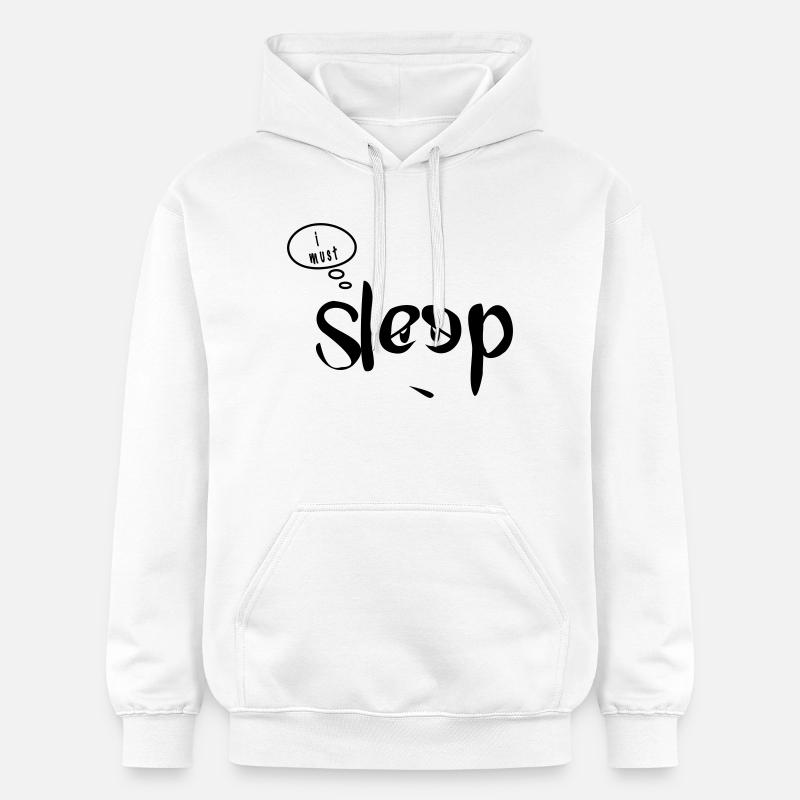 J’ai tellement sommeil - Sweat à capuche Softstyle® Gildan Unisexe - blanc