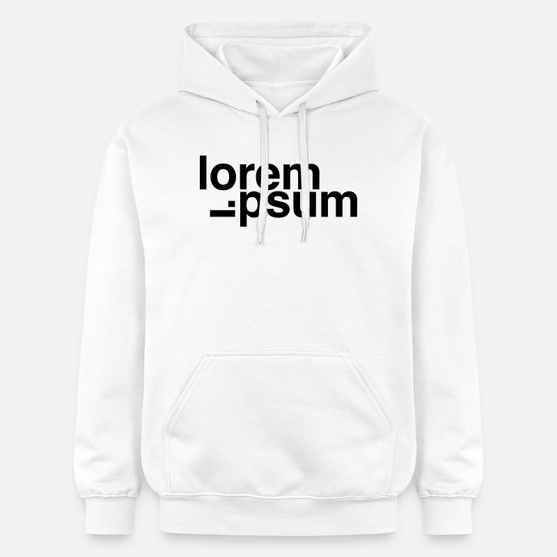 Loremipsum - Sweat à capuche Softstyle® Gildan Unisexe - blanc