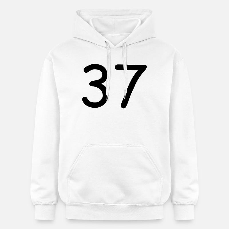 37 - Sweat à capuche Softstyle® Gildan Unisexe - blanc