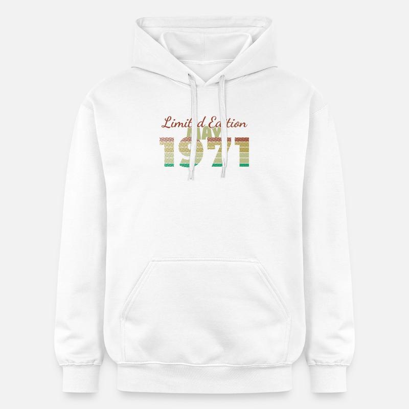 55e anniversaire Édition Limitée (SCR) 05/1971 - Sweat à capuche Softstyle® Gildan Unisexe - blanc