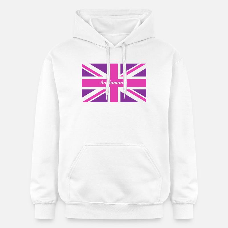 Empire Pourpre - Sweat à capuche Softstyle® Gildan Unisexe - blanc