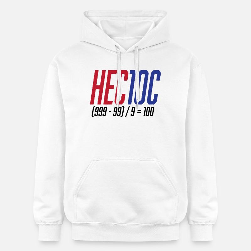 Hectoc Mental Arithmetic Game, Math - Gildan Unisex Softstyle® Midweight Hoodie - white
