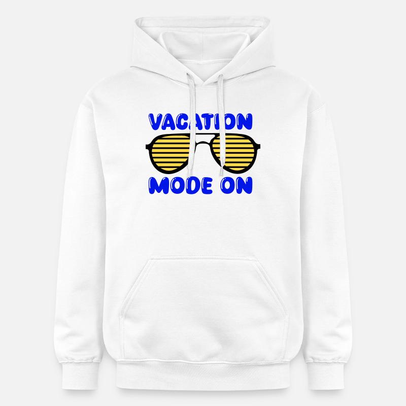 Mode vacances activé - Sweat à capuche Softstyle® Gildan Unisexe - blanc