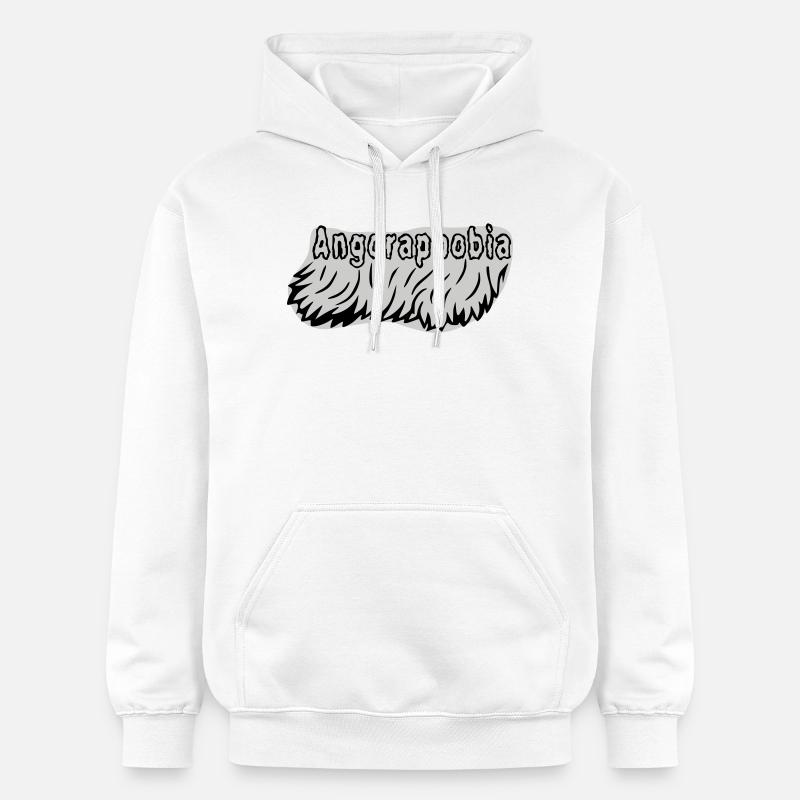 Angoraphobie - Sweat à capuche Softstyle® Gildan Unisexe - blanc