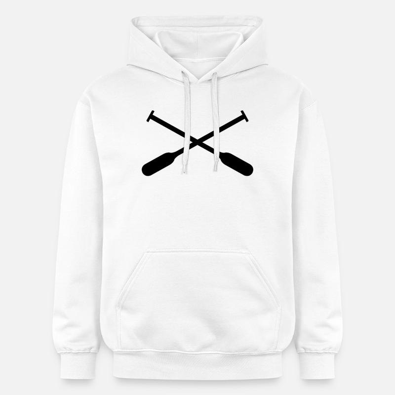 Paddle Boards - Sweat à capuche Softstyle® Gildan Unisexe - blanc