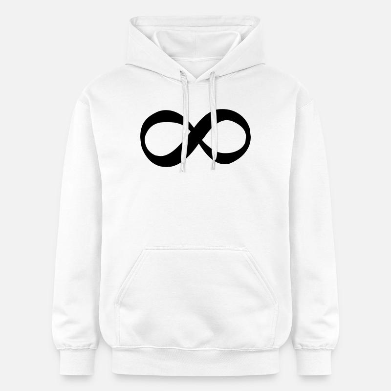 infini - Sweat à capuche Softstyle® Gildan Unisexe - blanc