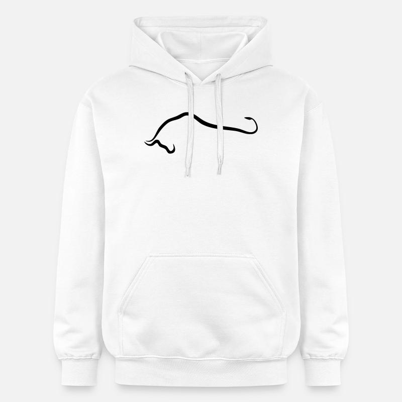 Toro Silhouette - Sweat à capuche Softstyle® Gildan Unisexe - blanc
