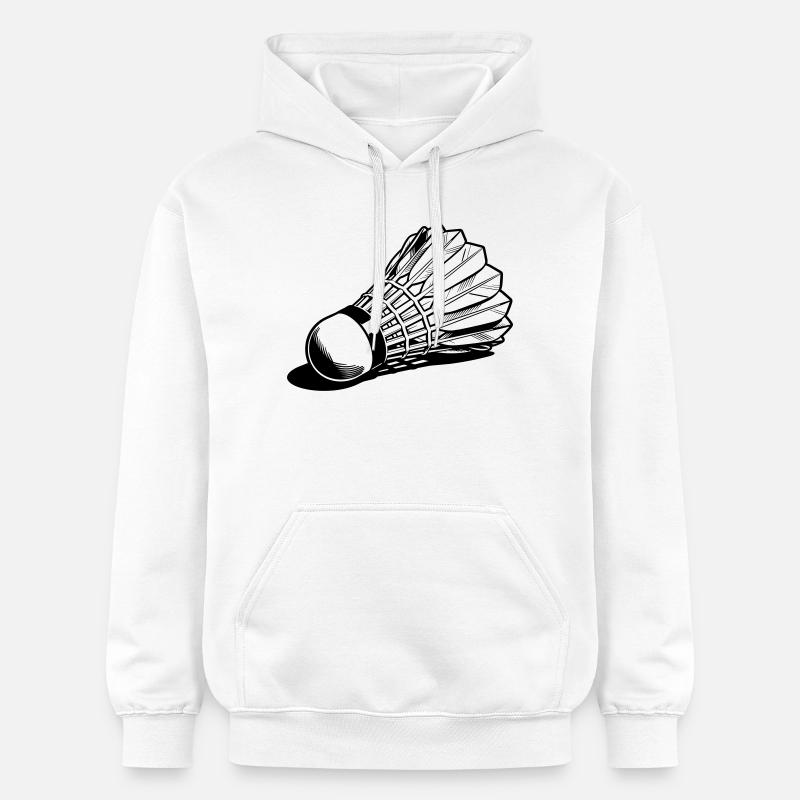 Navette de badminton - Sweat à capuche Softstyle® Gildan Unisexe - blanc