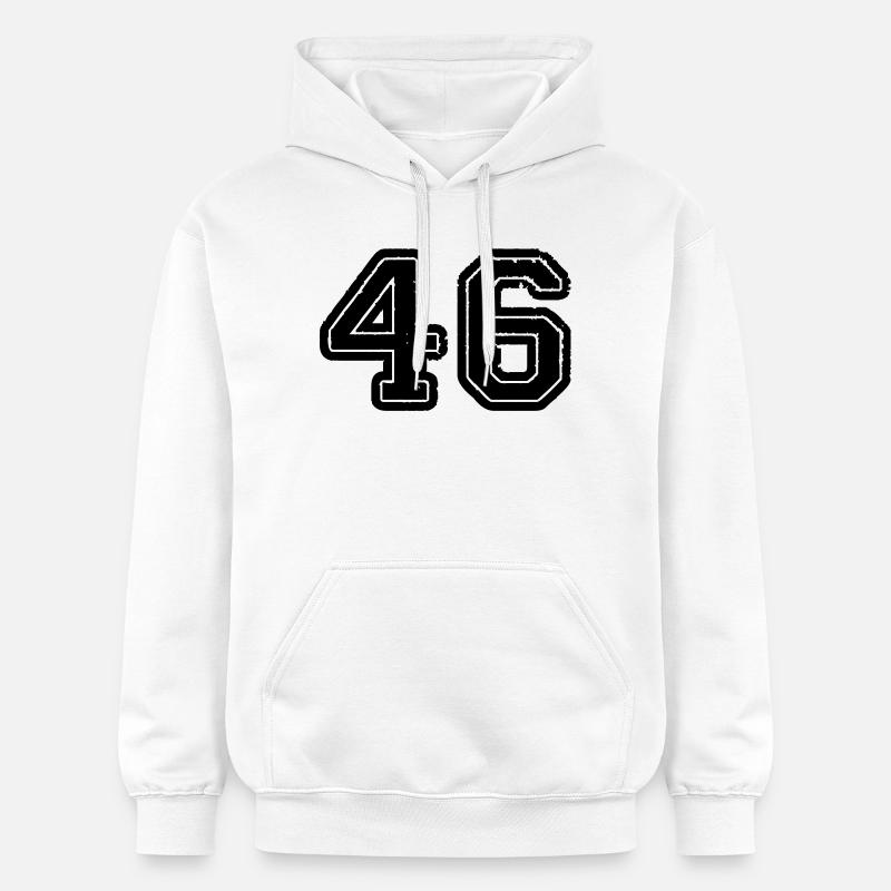 46 - Sweat à capuche Softstyle® Gildan Unisexe - blanc