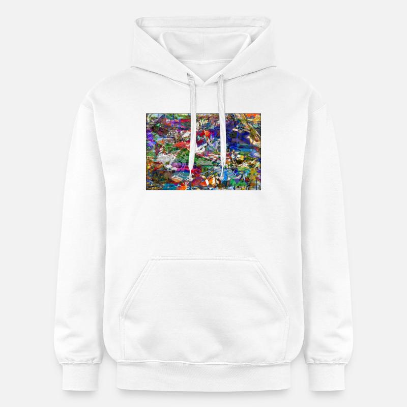 jklajggejrdatschy - Sweat à capuche Softstyle® Gildan Unisexe - blanc
